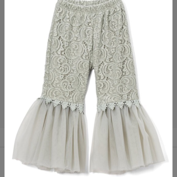 Other - Lace flare pants
